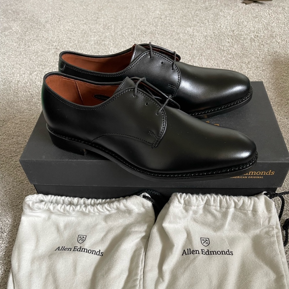 NWT Allen Edmonds Kenilworth Derby US 8.5D